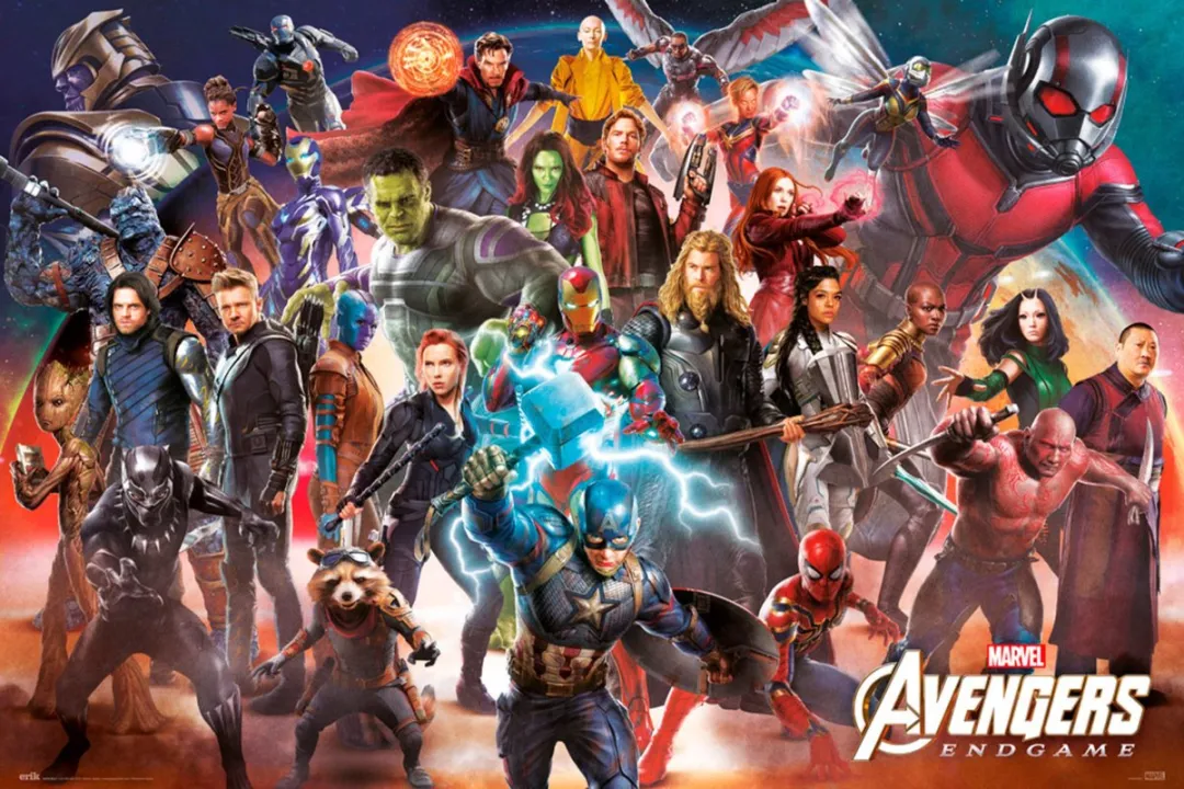 Marvel Avengers Endgame Poster 91,5x61cm - Multicolor
