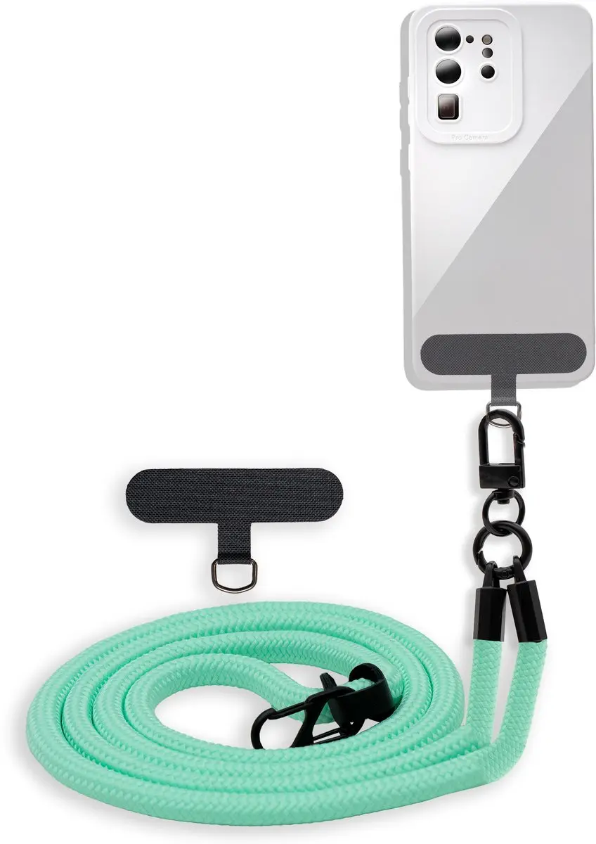 Cadorabo mobiele telefoonketting geschikt voor Xiaomi Redmi 15R in Turkoois met