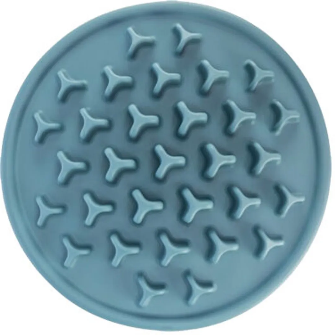 Trixie Slowfeeding Pillars Voermat Blauw 35x35cm - afbeelding 3 van 3