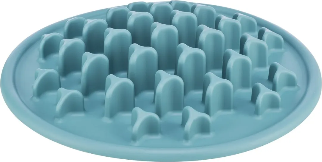 Trixie Slowfeeding Pillars Voermat Blauw 35x35cm