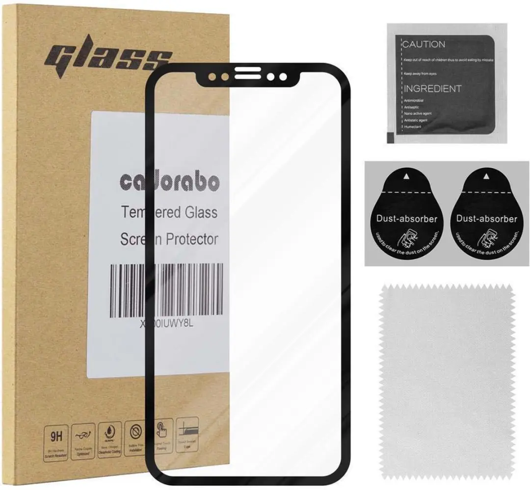 Cadorabo Volledige scherm pantser film geschikt voor Apple iPhone X / XS