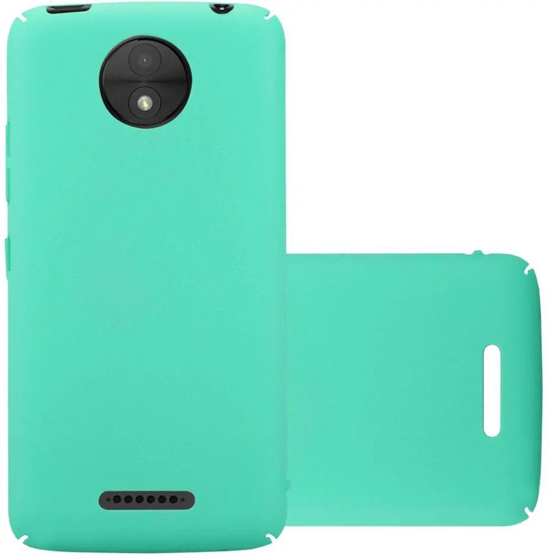 Cadorabo Hoesje geschikt voor Motorola MOTO C PLUS in FROSTY GROEN