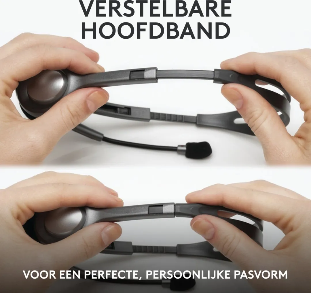Logitech H111 Headset - Noise Cancelling Microfoon - Zwart