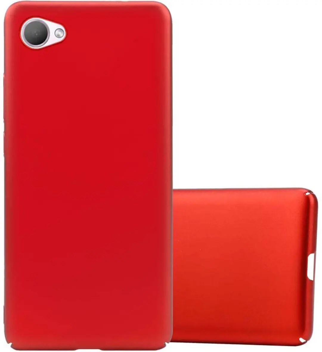 Cadorabo Hoesje geschikt voor HTC Desire 12 in METAAL ROOD