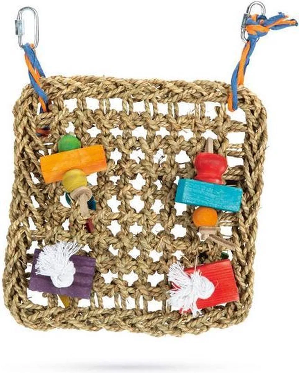 Beeztees Joan Vogelspeelgoed 28x20cm - Bruin - afbeelding 2 van 2