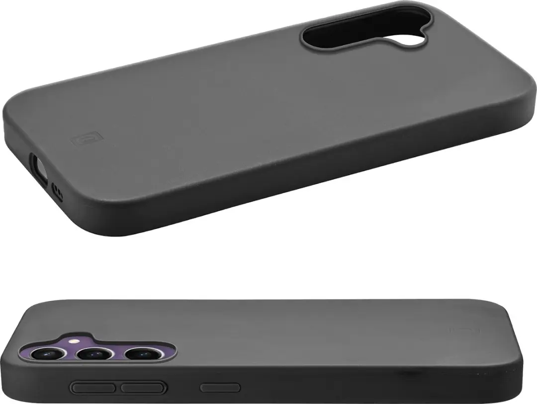 Cellularline Backcover Samsung Galaxy S24 FE Zwart Inductieve lading
