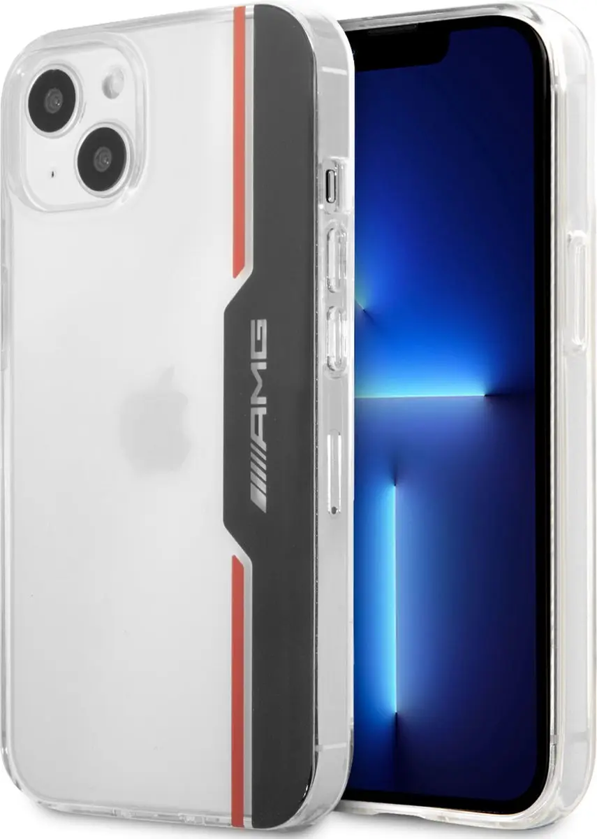 Mercedes-Benz Transparant PC-TPU Telefoonhoesje voor Apple iPhone 13 Mini
