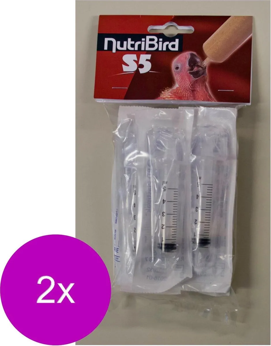 Versele-Laga Nutribird Voederspuit S5 - 2 Stuks - afbeelding 2 van 2