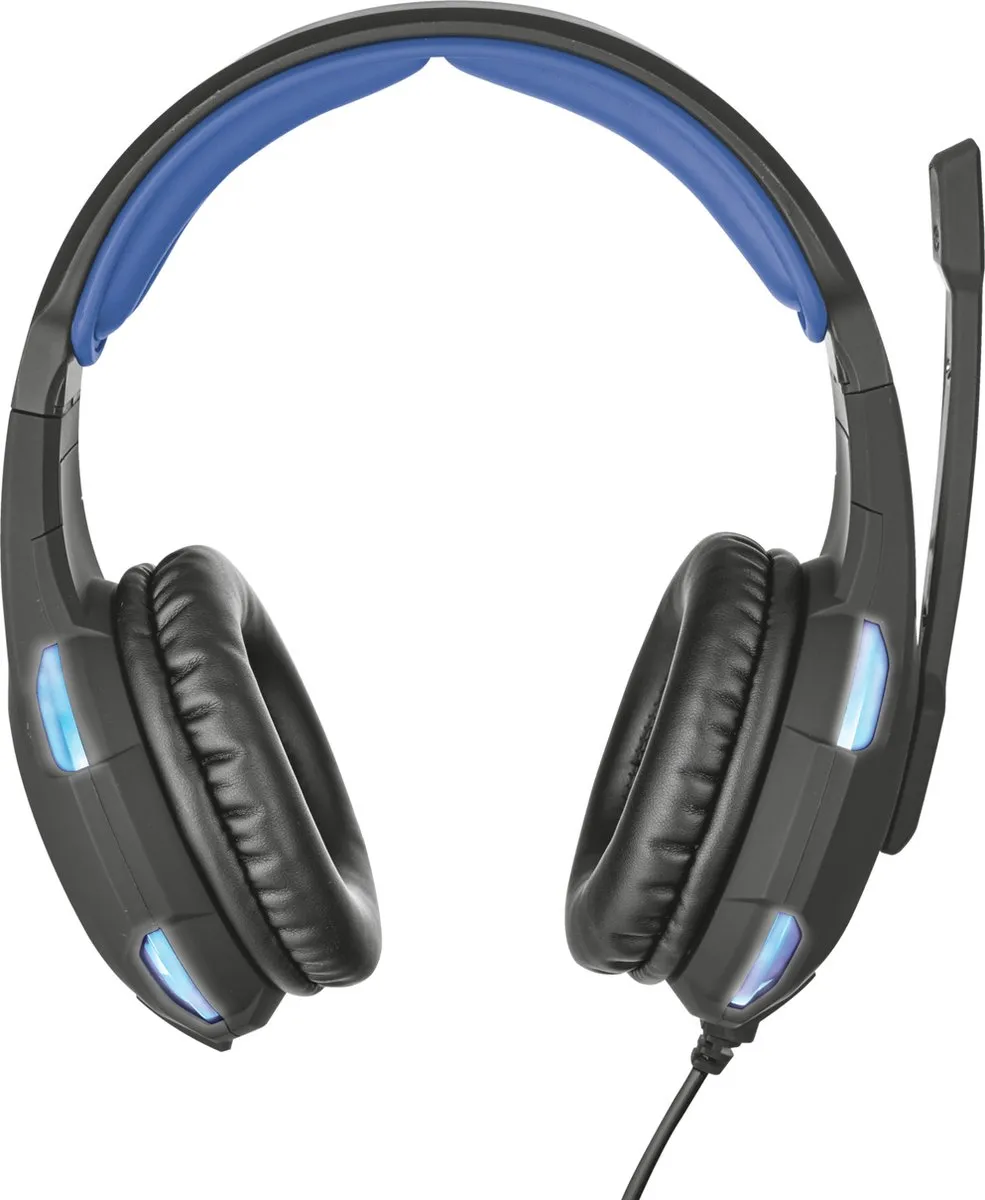 Trust GXT 350 Radius Headset 7.1 - Zwart/Blauw