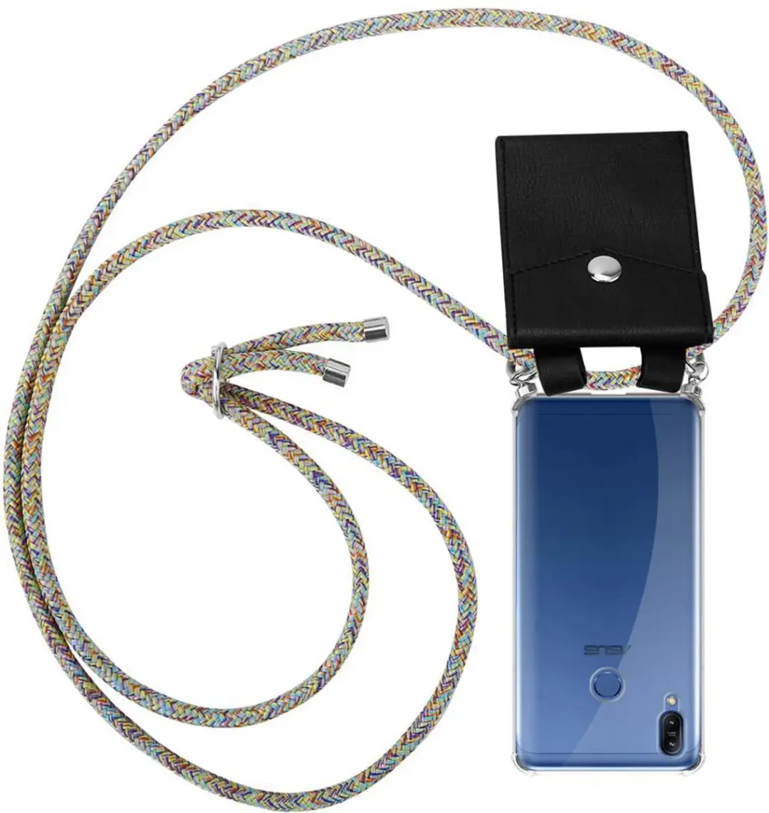 Cadorabo Hoesje geschikt voor Asus ZenFone MAX M2 in REGENBOOG