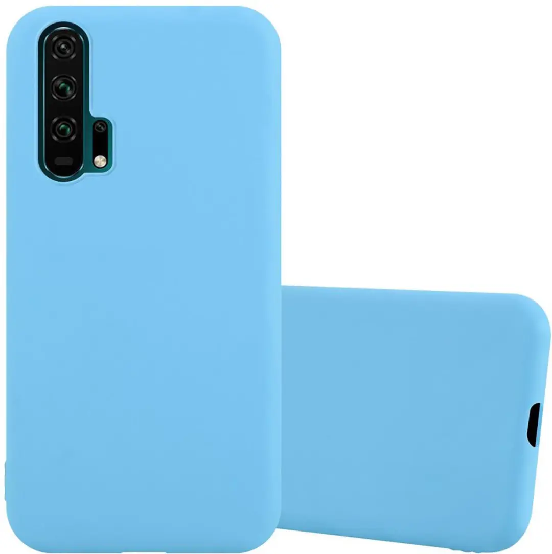 Cadorabo Hoesje geschikt voor Honor 20 PRO in CANDY BLAUW