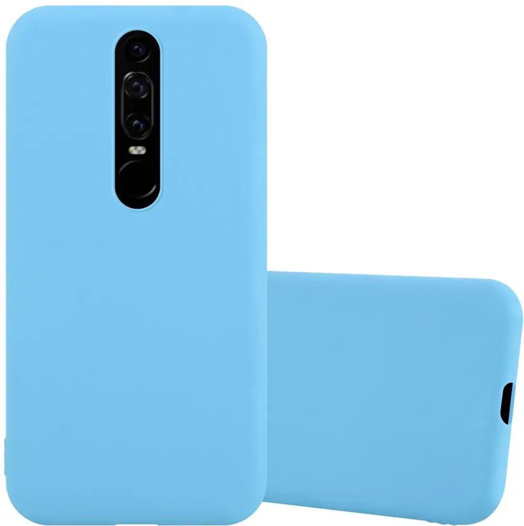 Cadorabo Hoesje geschikt voor Huawei MATE RS in CANDY BLAUW