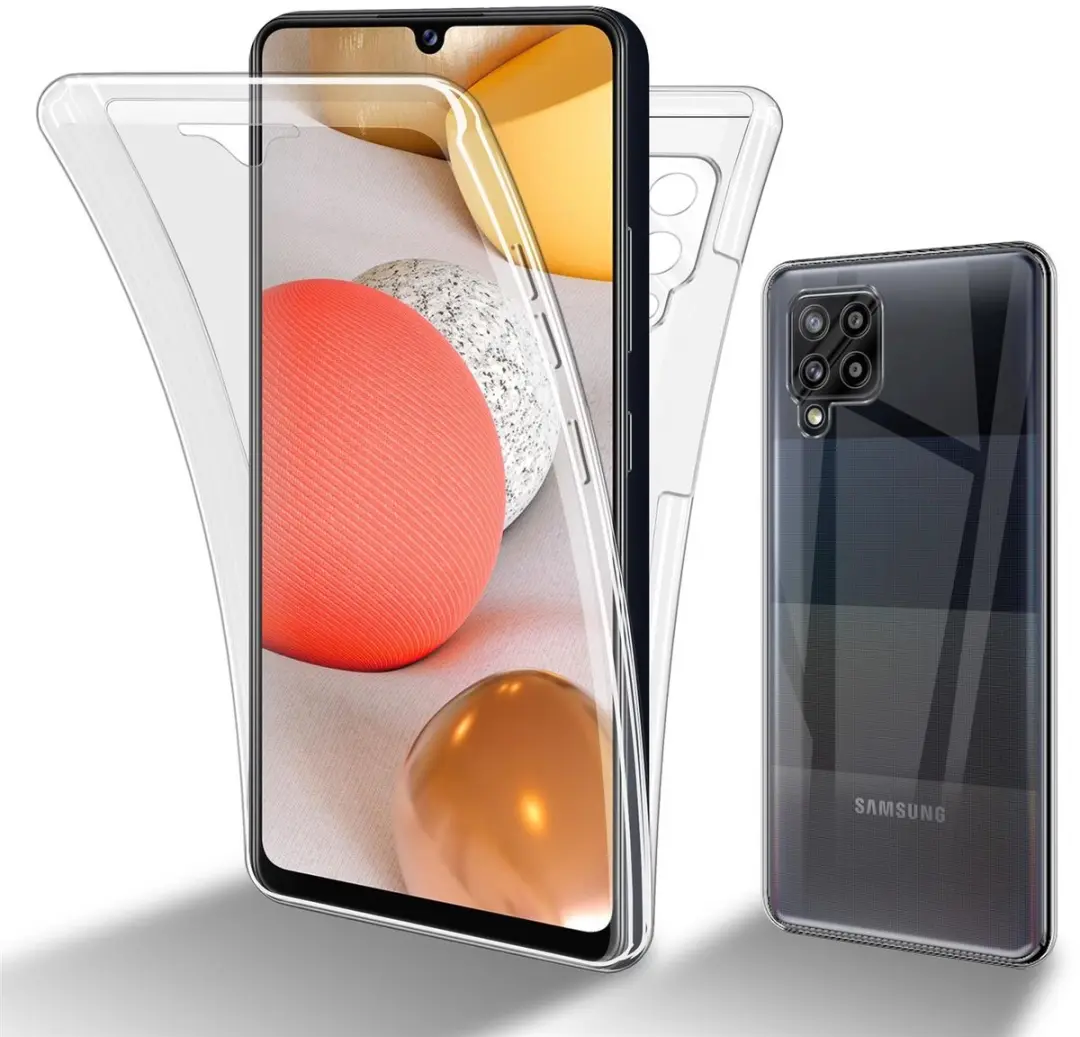 Cadorabo Hoesje geschikt voor Samsung Galaxy A42 5G / M42 5G in TRANSPARANT