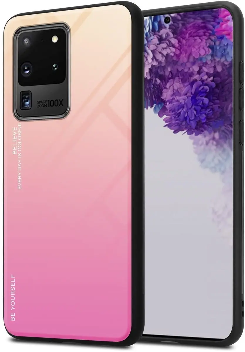 Cadorabo Hoesje geschikt voor Samsung Galaxy S20 ULTRA in GEEL