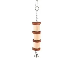 Flamingo Silke Ks Silke Cylinder+bel Speelgoed Knaagdier