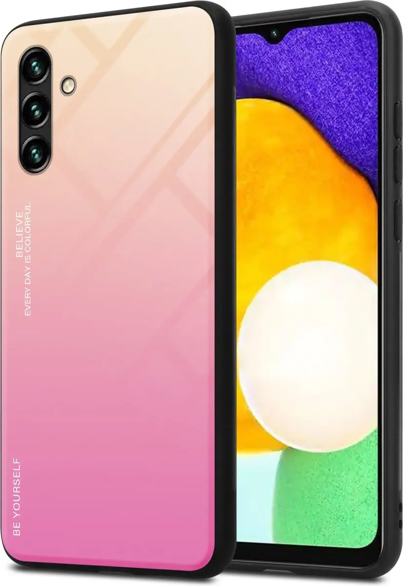Cadorabo Hoesje geschikt voor Samsung Galaxy A13 5G in GEEL