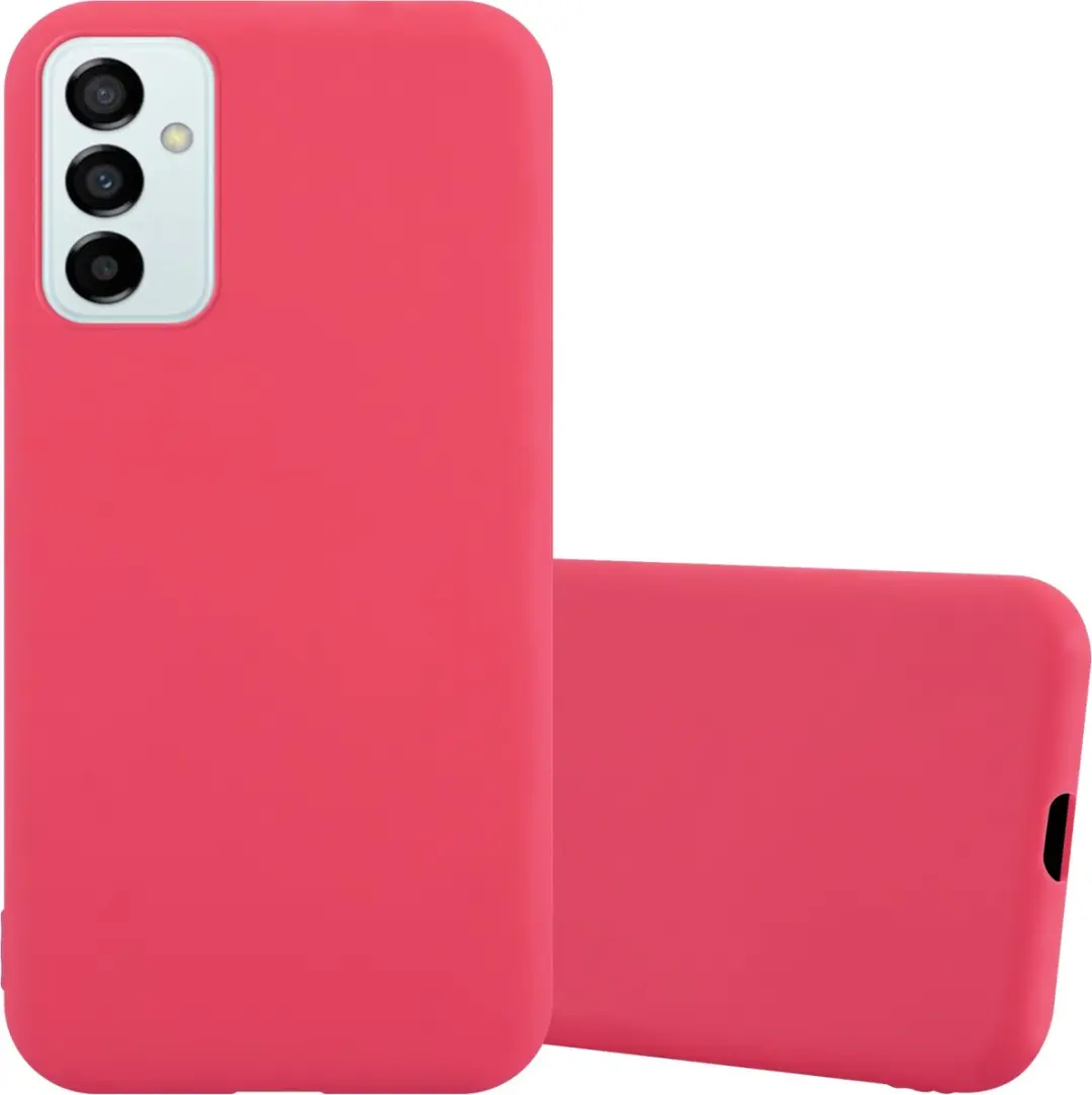 Cadorabo Hoesje geschikt voor Samsung Galaxy M23 5G in CANDY ROOD