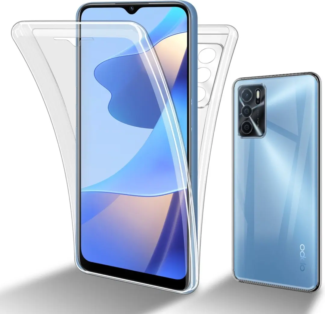 Cadorabo Hoesje geschikt voor Oppo A16s / A54s in TRANSPARANT