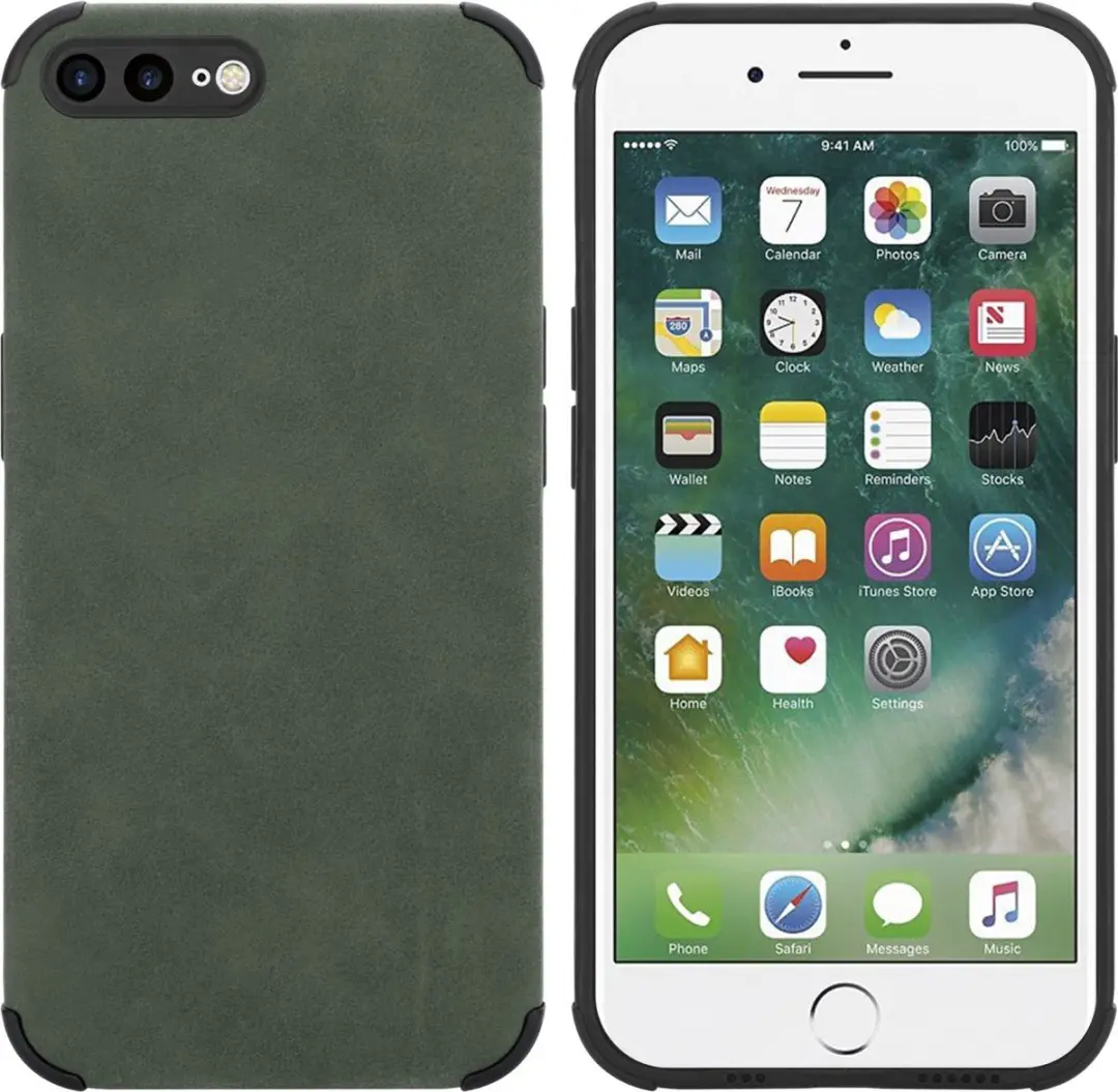 Cadorabo Hoesje geschikt voor Apple iPhone 7 PLUS / 7S PLUS / 8 PLUS in Smaragd