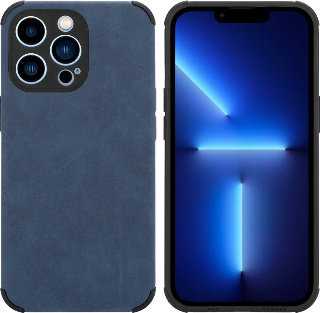 Cadorabo Hoesje geschikt voor Apple iPhone 12 PRO MAX in Saffier Blauw