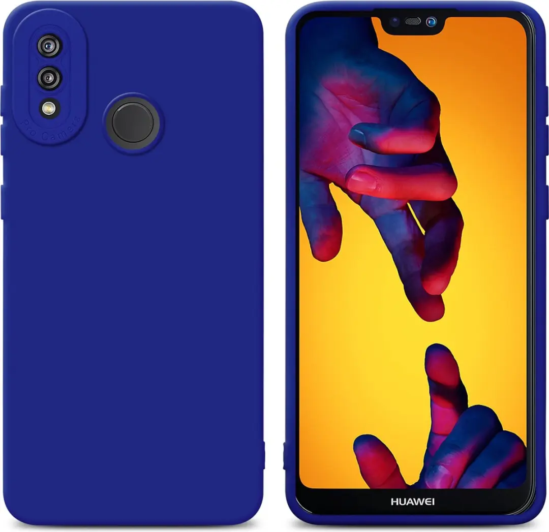 Cadorabo Hoesje geschikt voor Huawei P20 LITE 2018 / NOVA 3E in FLUID BLAUW