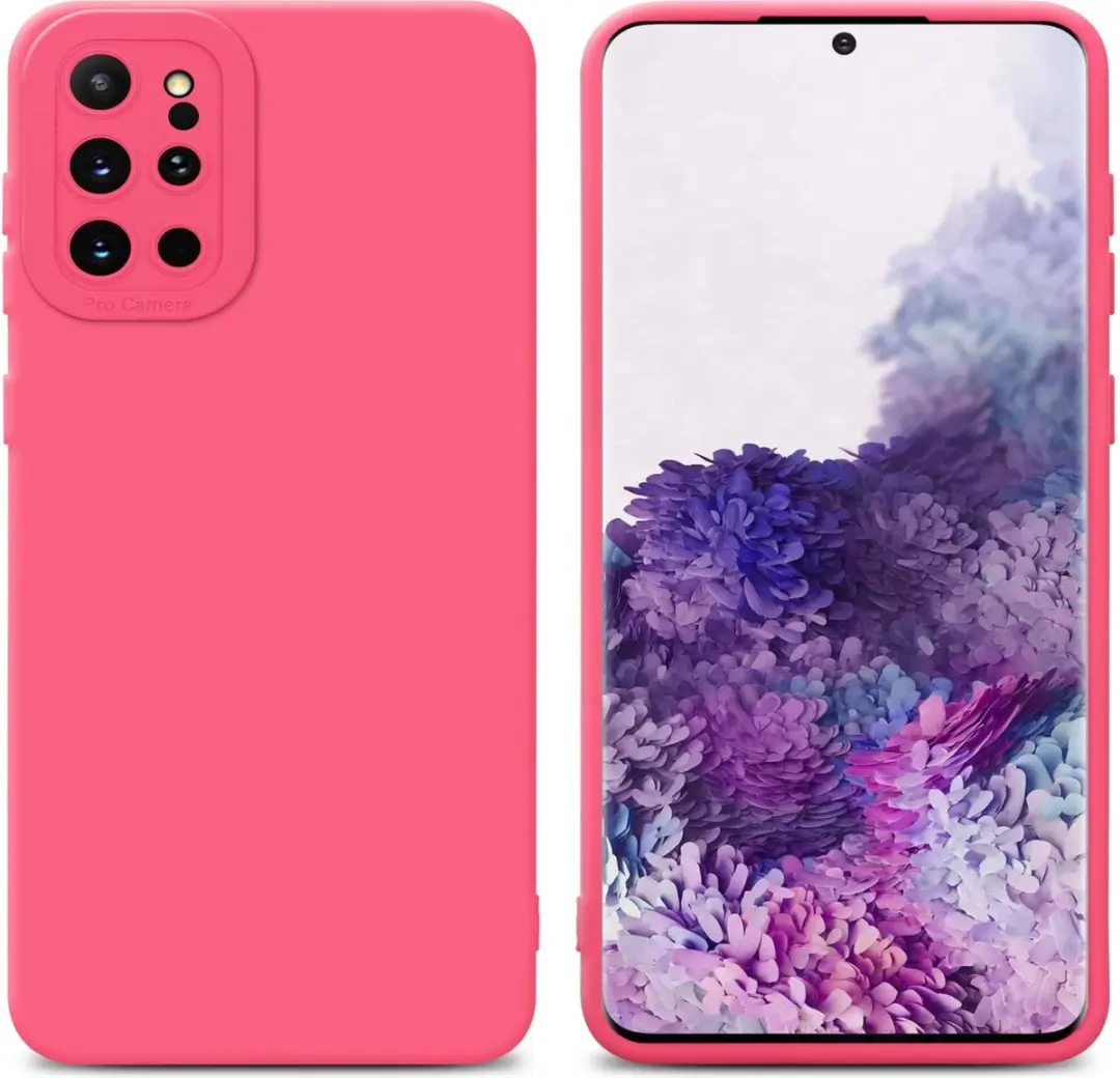 Cadorabo Hoesje geschikt voor Samsung Galaxy S20 PLUS in FLUID ROOD
