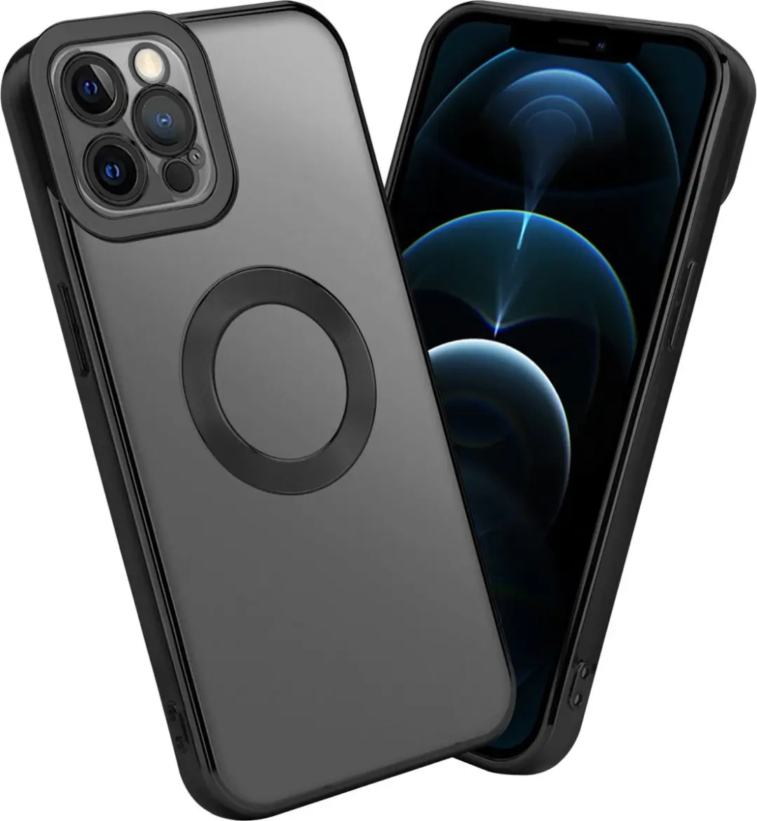 Cadorabo Hoesje geschikt voor Apple iPhone 12 PRO in Transparant