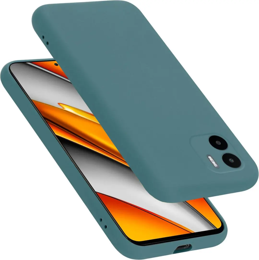 Cadorabo Hoesje geschikt voor Xiaomi RedMi A1 in LIQUID GROEN