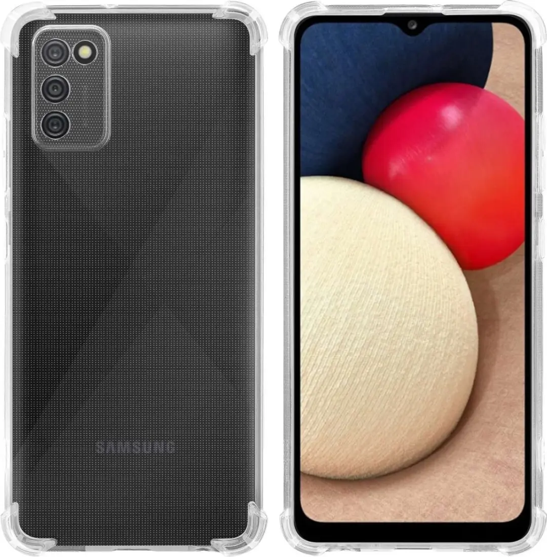 Cadorabo Hoesje geschikt voor Samsung Galaxy A02s in Doorzichtig