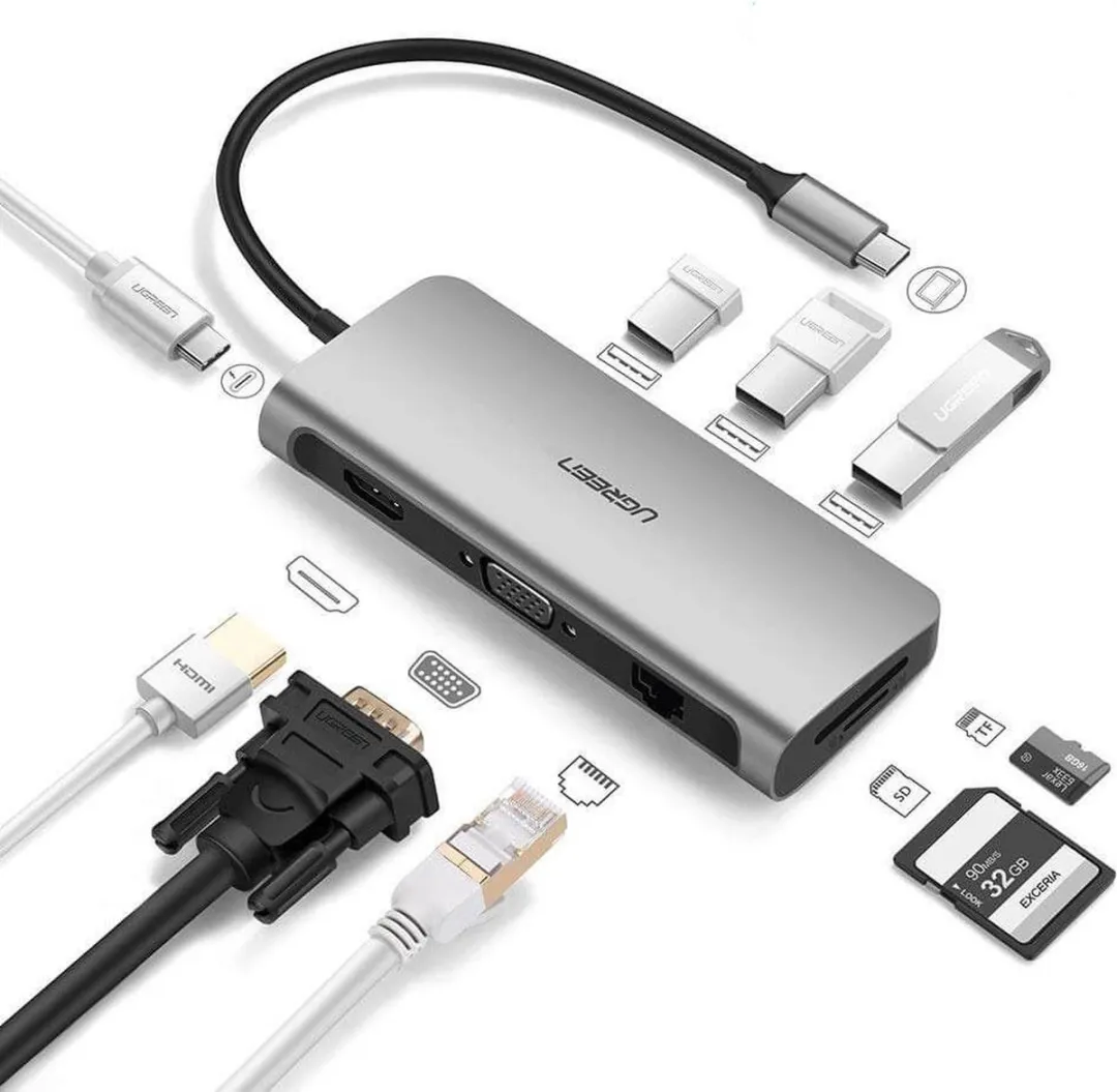 Ugreen 40873 9-in-1 USB-C Hub Pro
