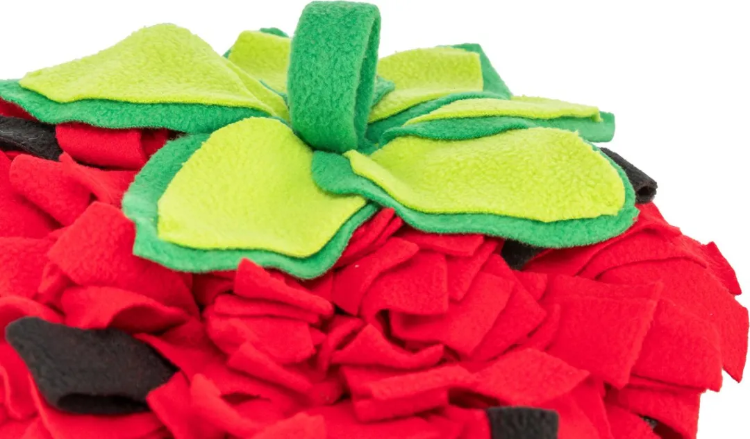 Trixie Snuffelmat Aardbei - 40x33cm - Rood