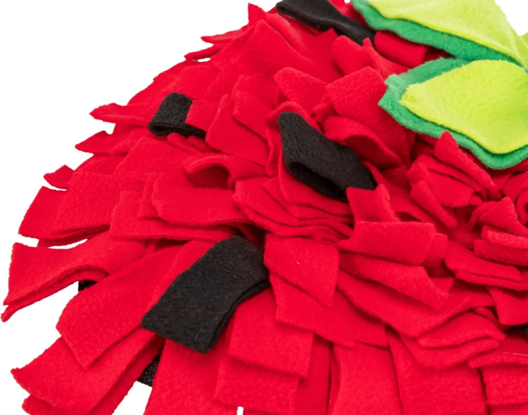 Trixie Snuffelmat Aardbei - 40x33cm - Rood