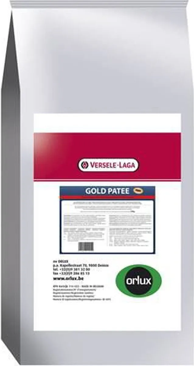Versele-Laga Orlux Gold Patee Vogelvoer 1kg - Rood