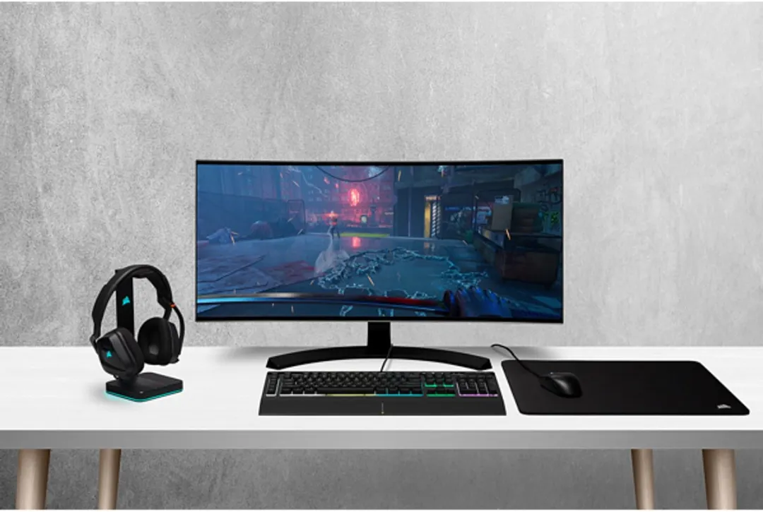 Corsair K55 RGB PRO CH-9226765-CH Toetsenbord - Zwart