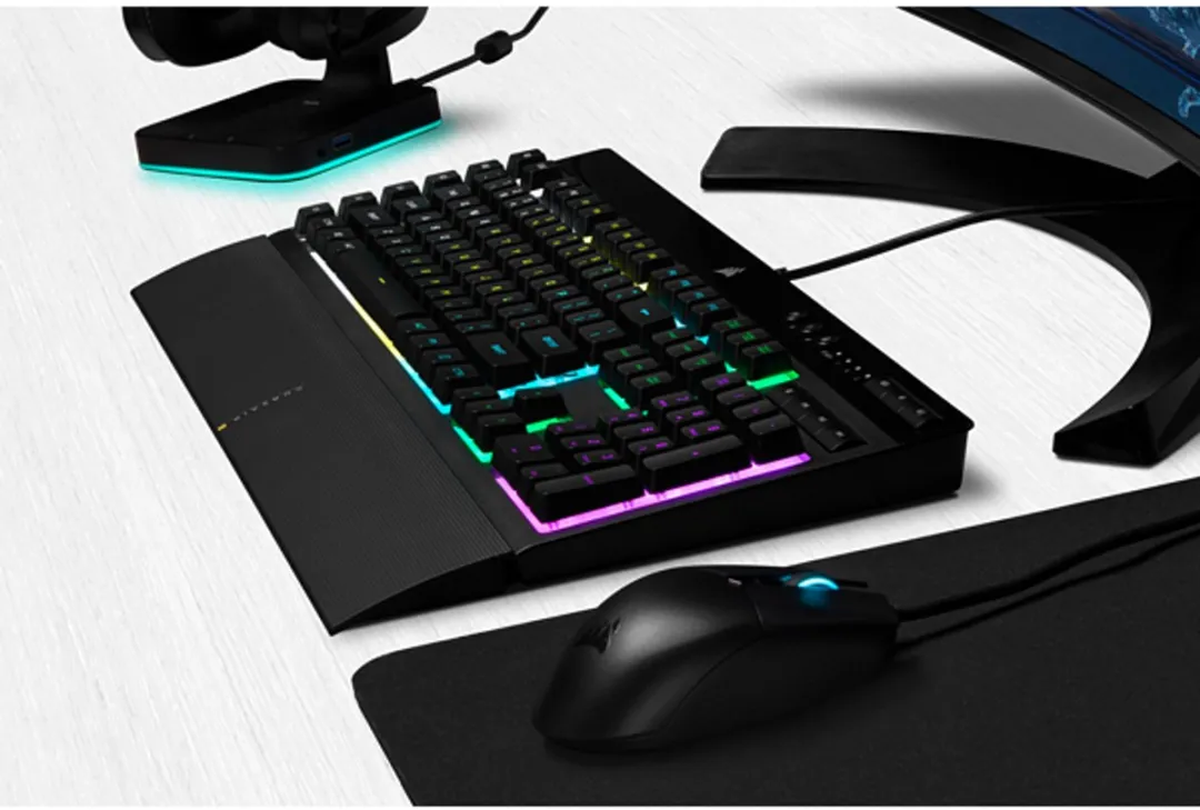 Corsair K55 RGB PRO CH-9226765-CH Toetsenbord - Zwart