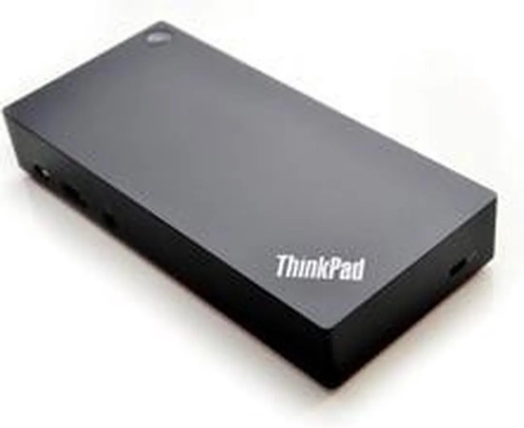 Lenovo ThinkPad USB-C Gen 2 Dock 40AS0090EU - Zwart