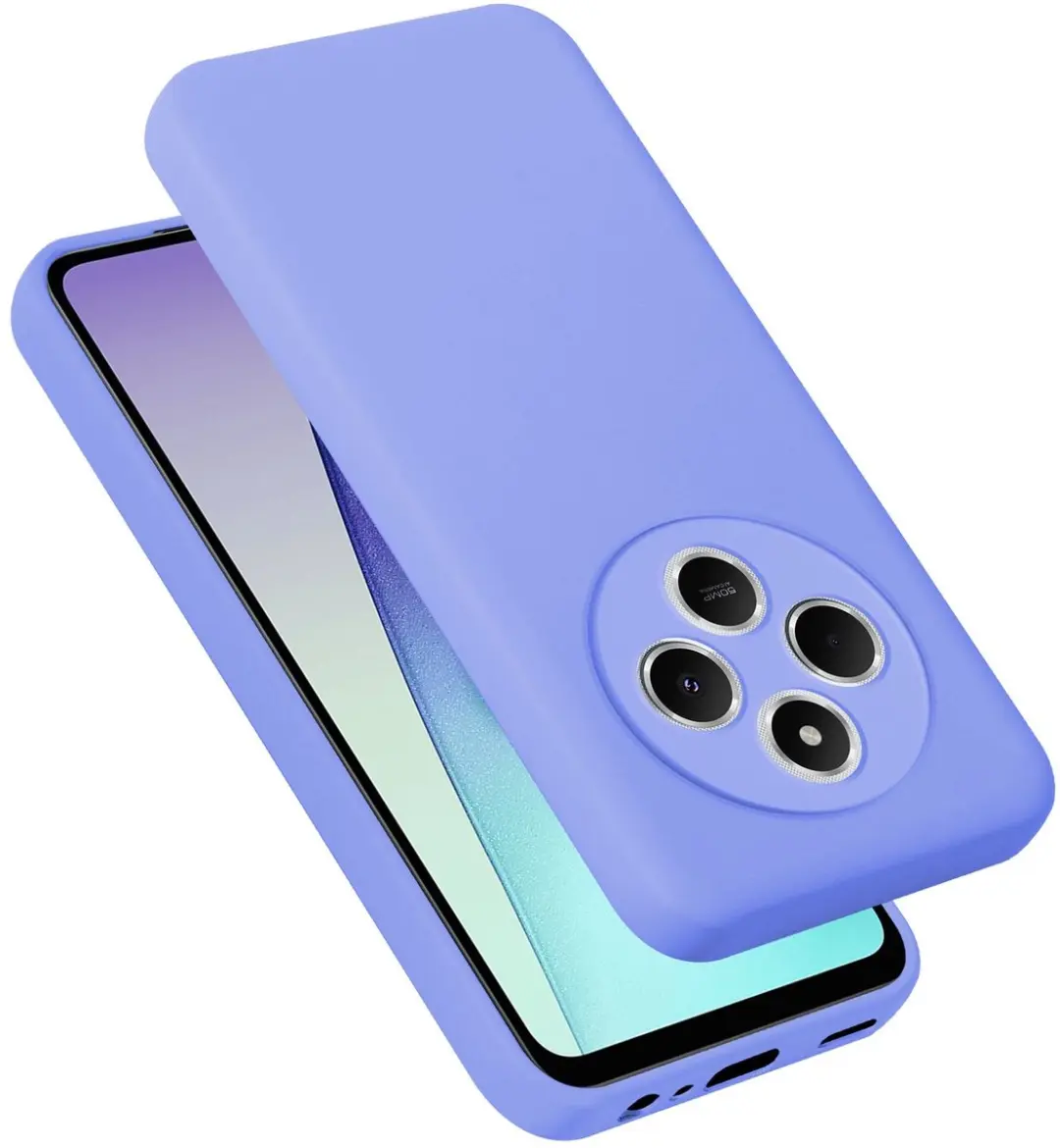 Cadorabo Hoesje geschikt voor Xiaomi RedMi 14C in LIQUID LICHT PAARS