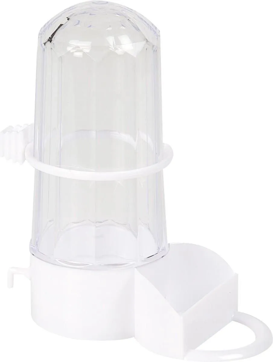 Flamingo Vogelaccessoire Drinkbak Wit
