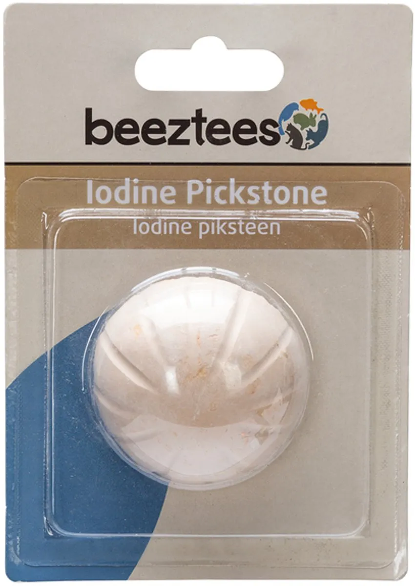 Beeztees Iodine Piksteen - Roze 5x5x3cm