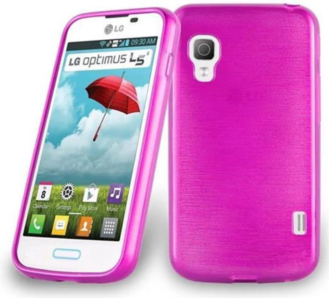 Cadorabo Hoesje geschikt voor LG L5 II (2. SIM) in ROZE