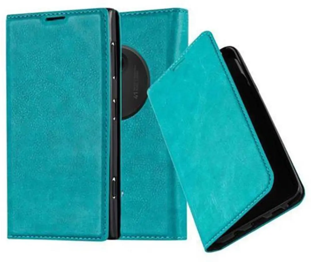 Cadorabo Hoesje geschikt voor Nokia Lumia 1020 in BENZINE TURKOOIS