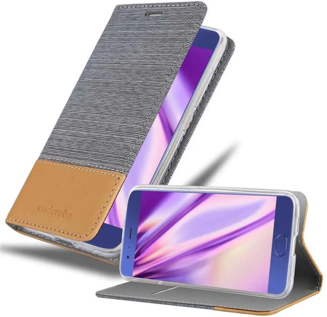 Cadorabo Hoesje geschikt voor Xiaomi Mi 6 in LICHTGRIJS BRUIN
