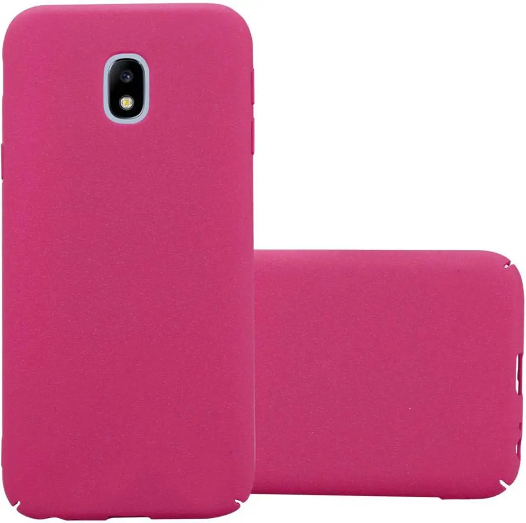 Cadorabo Hoesje geschikt voor Samsung Galaxy J7 2017 in FROSTY ROZE
