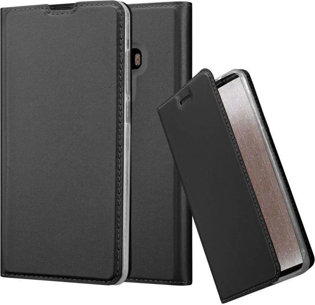 Cadorabo Hoesje geschikt voor Xiaomi Mi MIX 2 in CLASSY ZWART