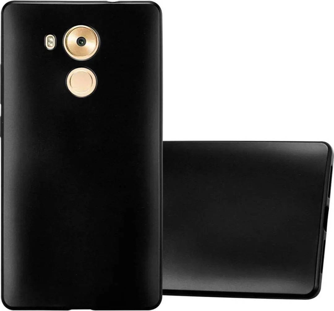 Cadorabo Hoesje geschikt voor Huawei MATE 8 in METALLIC ZWART