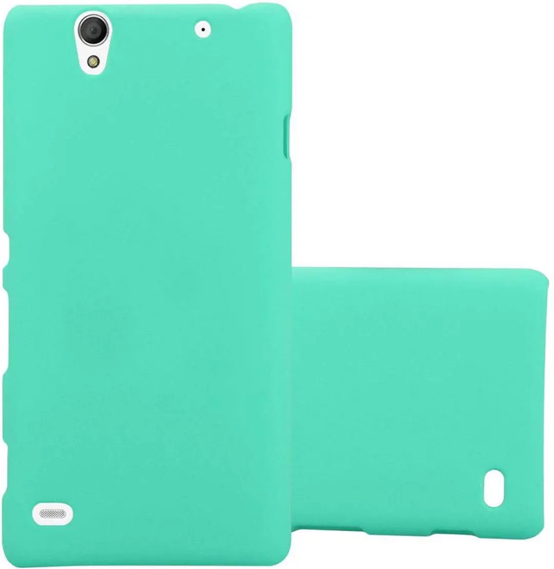 Cadorabo Hoesje geschikt voor Sony Xperia C4 in FROSTY GROEN