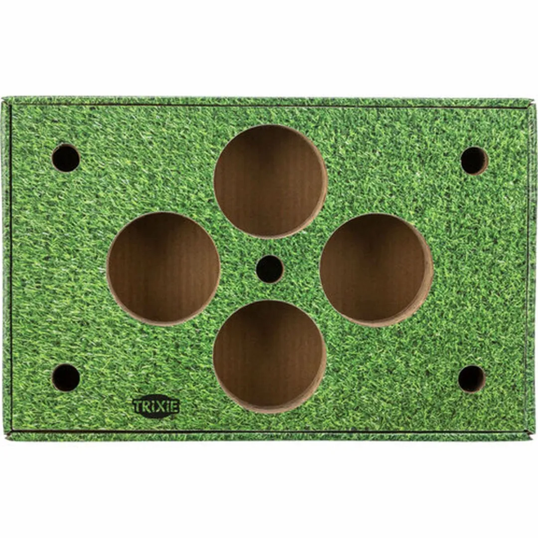 Trixie Snackbar Kartonnen Voerbak Groen 28x18x3,8cm