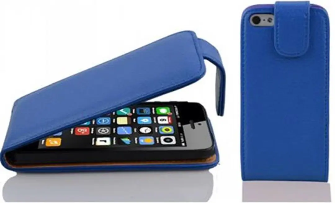 Cadorabo Hoesje geschikt voor Apple iPhone 5C in KONINGSBLAUW