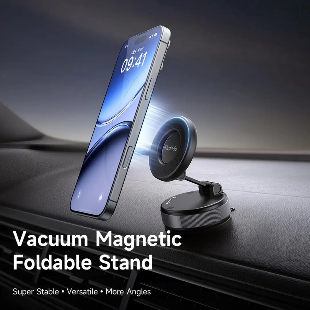 McDodo Magnetische Autohouder CM-8540 - Zwart - afbeelding 6 van 6