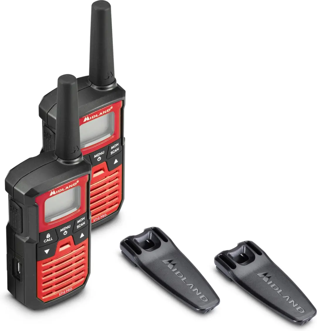 Midland XT10 Pro C1459 Portofoonset - Rood - afbeelding 2 van 4